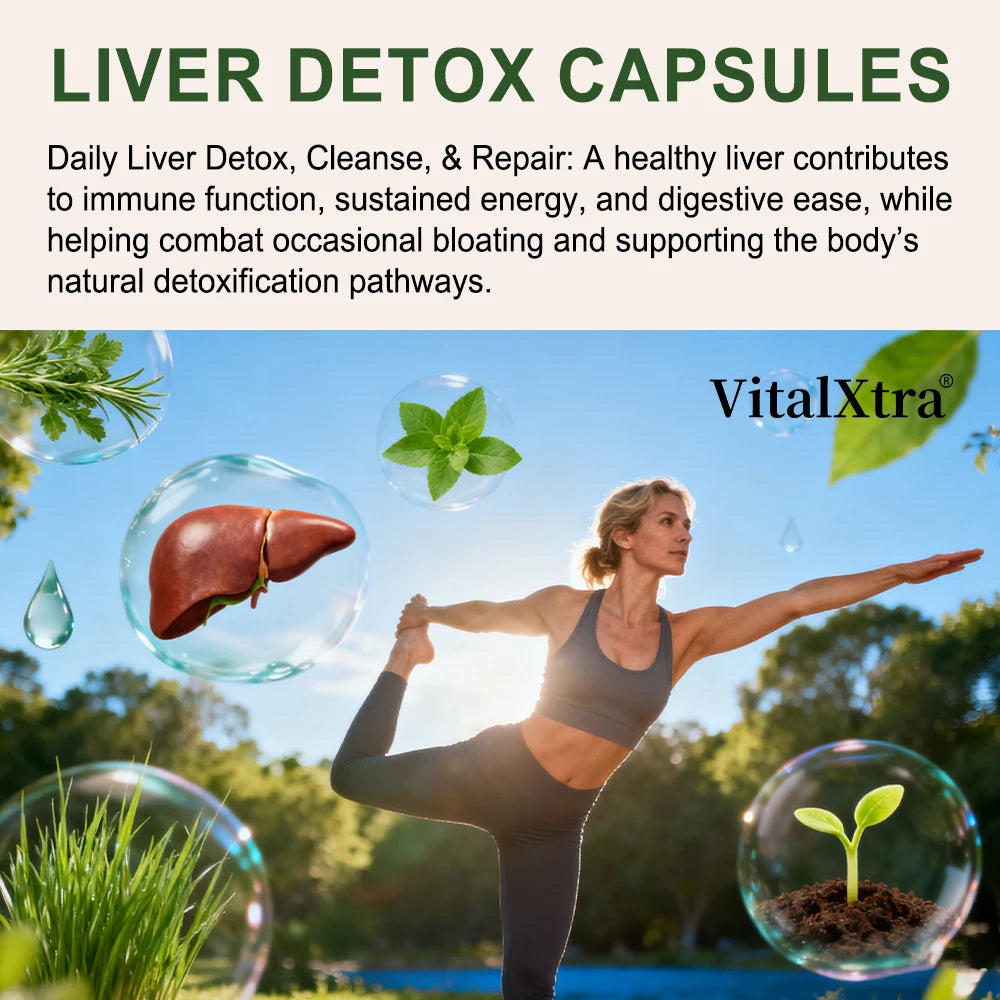 Liver Support Capsules,Milk Thistle Extract,Glutathione,Dandelion,Artichoke,Liver Cleanse & Detox,Antioxidant,Digestion Support